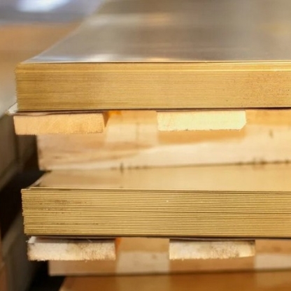 Лист латунный х/к твердый Л90 0,8 мм ГОСТ 2208-2007 в&nbsp;Москве

