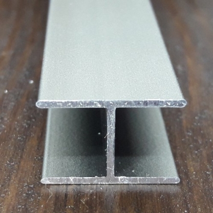 Профиль алюминиевый прессованный равнополочный Н-образный АМц 6х25х15 мм ГОСТ 13621-90 в&nbsp;Москве

