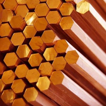 Шестигранник бронзовый х/д мягкий нормальной точности БрБ2 5 мм ГОСТ 15835-2013 в&nbsp;Москве

